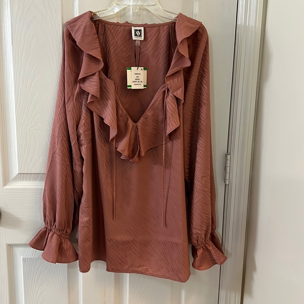 ANNE KLEIN Blouse - Large, never worn
